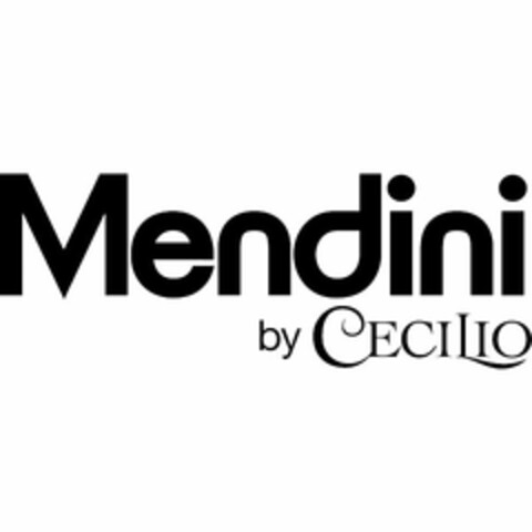 MENDINI BY CECILIO Logo (USPTO, 02.10.2009)