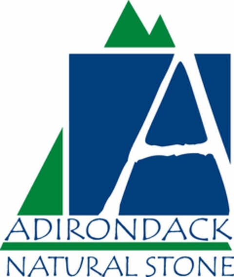 A ADIRONDACK NATURAL STONE Logo (USPTO, 19.10.2009)