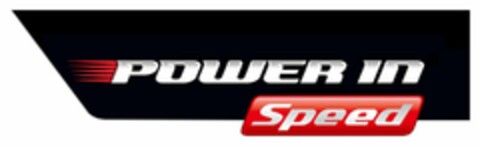 POWER IN SPEED Logo (USPTO, 26.01.2010)