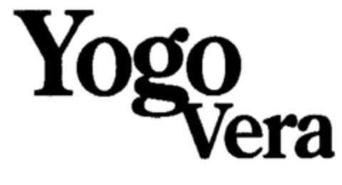 YOGO VERA Logo (USPTO, 26.08.2010)