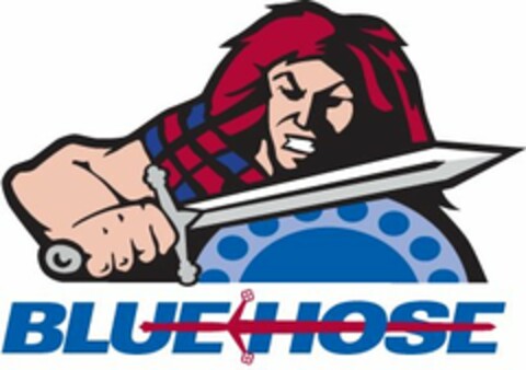 BLUE HOSE Logo (USPTO, 03.09.2010)