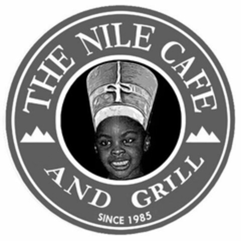 THE NILE CAFE AND GRILL SINCE 1985 Logo (USPTO, 07.09.2010)