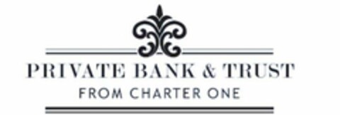 PRIVATE BANK & TRUST FROM CHARTER ONE Logo (USPTO, 24.01.2011)