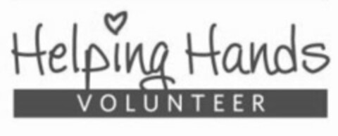 HELPING HANDS VOLUNTEER Logo (USPTO, 24.02.2011)