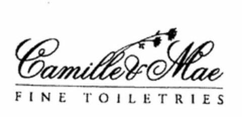 CAMILLE&MAE  F I N E  T O I L E T R I E S Logo (USPTO, 13.02.2012)