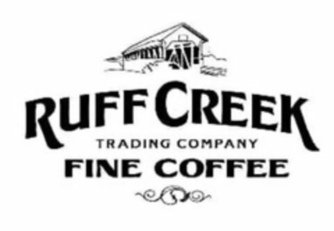 RUFF CREEK TRADING COMPANY FINE COFFEE Logo (USPTO, 01.03.2013)