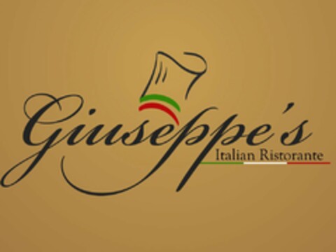 GIUSEPPE'S ITALIAN RISTORANTE Logo (USPTO, 23.10.2013)