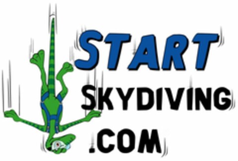 START SKYDIVING .COM Logo (USPTO, 07/21/2014)