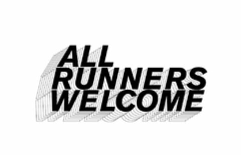 ALL RUNNERS WELCOME Logo (USPTO, 12.09.2014)