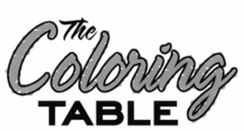 THE COLORING TABLE Logo (USPTO, 01/06/2015)