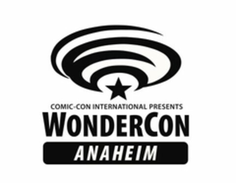 COMIC-CON INTERNATIONAL PRESENTS WONDERCON ANAHEIM Logo (USPTO, 16.01.2015)