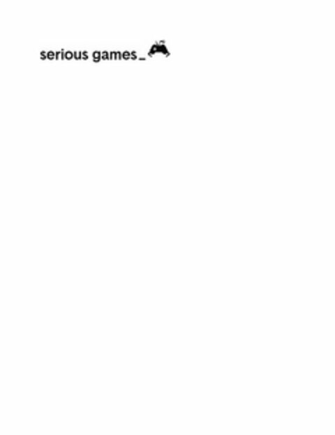 SERIOUS GAMES_ Logo (USPTO, 25.01.2016)