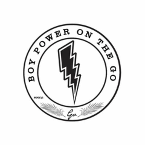 BOY POWER ON THE GO MMXVI GO Logo (USPTO, 16.06.2016)