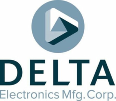 DELTA ELECTRONICS MFG. CORP. Logo (USPTO, 22.09.2016)