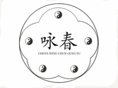 CHEN'S WING CHUN GUNG FU Logo (USPTO, 02/18/2017)