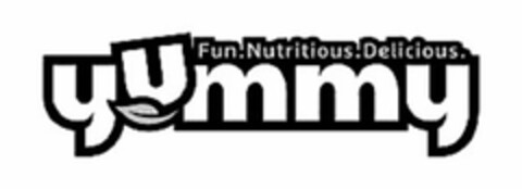 YUMMY FUN.NUTRITIOUS.DELICIOUS. Logo (USPTO, 15.02.2018)