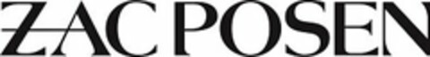 ZAC POSEN Logo (USPTO, 04/06/2018)