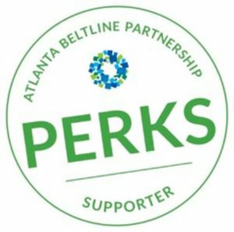 ATLANTA BELTLINE PARTNERSHIP PERKS SUPPORTER Logo (USPTO, 04/17/2018)