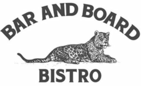 BAR AND BOARD BISTRO Logo (USPTO, 09/25/2018)