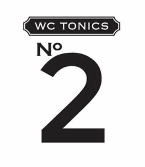 WC TONICS NO 2 Logo (USPTO, 10/04/2018)