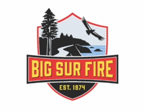 BIG SUR FIRE EST. 1974 Logo (USPTO, 07.12.2018)