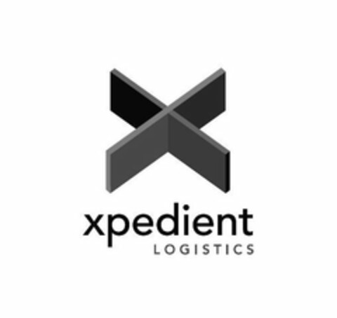 X XPEDIENT LOGISTICS Logo (USPTO, 04/23/2019)