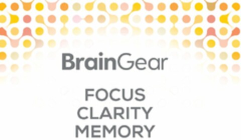 BRAINGEAR FOCUS CLARITY MEMORY Logo (USPTO, 22.05.2019)