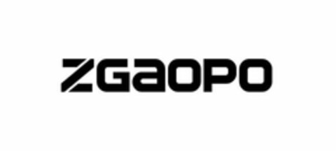 ZGAOPO Logo (USPTO, 09/11/2019)