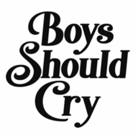 BOYS SHOULD CRY Logo (USPTO, 30.12.2019)