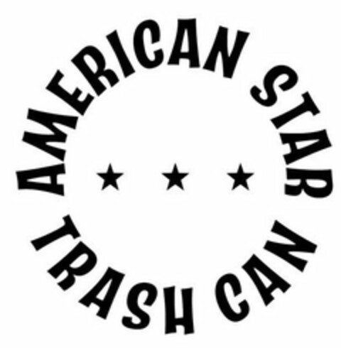 AMERICAN STAR TRASH CAN Logo (USPTO, 16.01.2020)