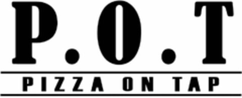 P.O.T PIZZA ON TAP Logo (USPTO, 19.02.2020)