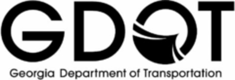 GDOT GEORGIA DEPARTMENT OF TRANSPORTATION Logo (USPTO, 11.03.2020)
