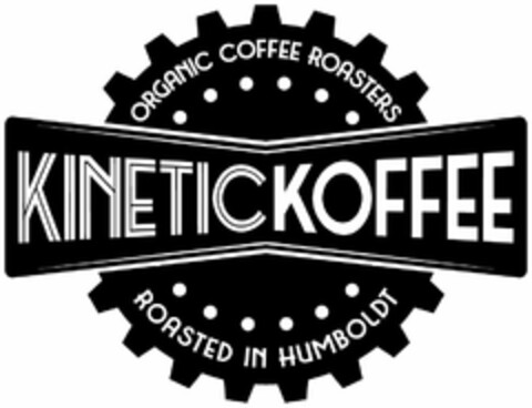 KINETIC KOFFEE ORGANIC COFFEE ROASTERS ROASTED IN HUMBOLDT Logo (USPTO, 07/09/2020)