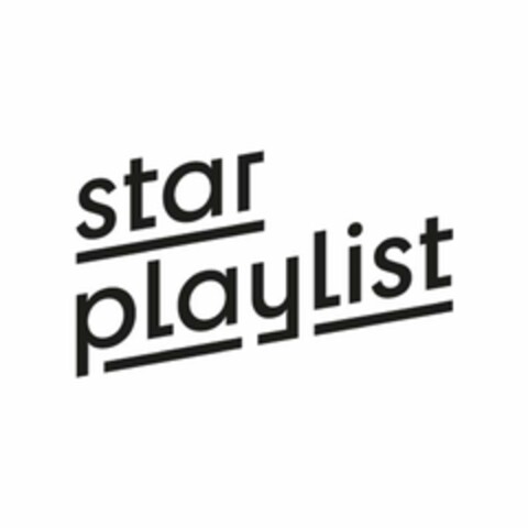 STAR PLAYLIST Logo (USPTO, 22.07.2020)