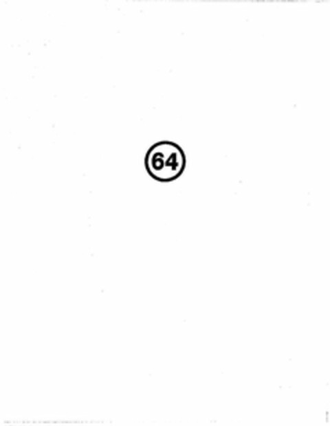 64 Logo (USPTO, 15.07.2009)