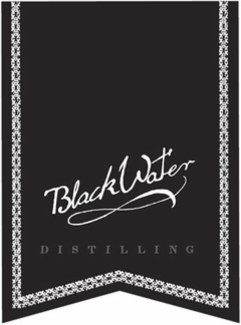 BLACKWATER DISTILLING Logo (USPTO, 18.03.2010)