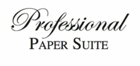 PROFESSIONAL PAPER SUITE Logo (USPTO, 21.04.2010)