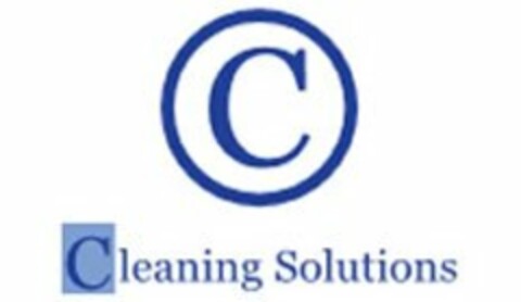 C CLEANING SOLUTIONS Logo (USPTO, 25.05.2010)