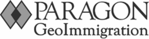 PARAGON GEOIMMIGRATION Logo (USPTO, 27.08.2010)