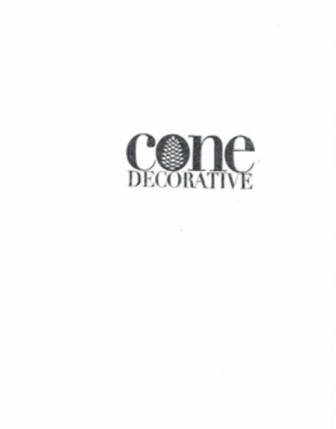 CONE DECORATIVE Logo (USPTO, 13.12.2010)