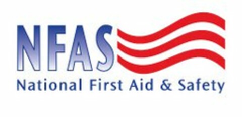 NFAS NATIONAL FIRST AID & SAFETY Logo (USPTO, 04/18/2011)