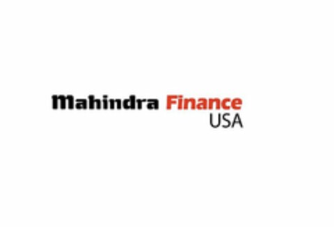 MAHINDRA FINANCE USA Logo (USPTO, 28.04.2011)