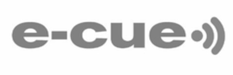 E-CUE Logo (USPTO, 07.06.2011)