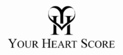 H YOUR HEART SCORE Logo (USPTO, 09.07.2011)