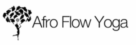 AFRO FLOW YOGA Logo (USPTO, 26.09.2011)