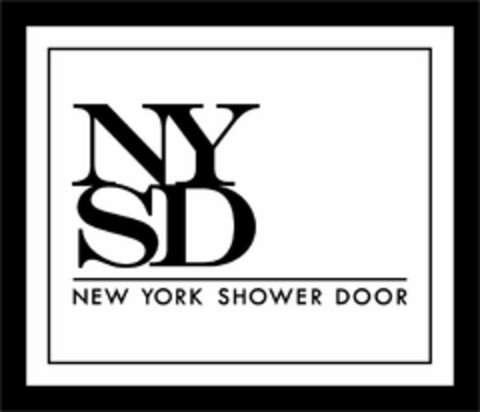 NYSD NEW YORK SHOWER DOOR Logo (USPTO, 15.12.2011)