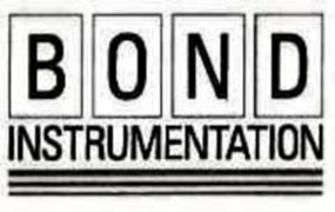 BOND INSTRUMENTATION Logo (USPTO, 11.07.2012)
