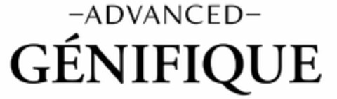 ADVANCED GÉNIFIQUE Logo (USPTO, 28.02.2013)