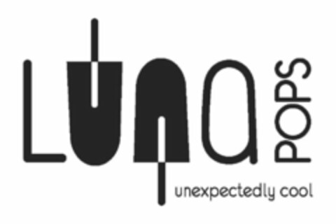 LUNA POPS UNEXPECTEDLY COOL Logo (USPTO, 03.06.2013)