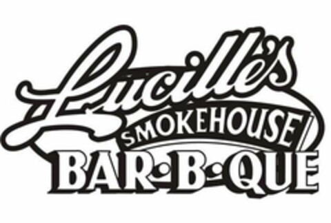 LUCILLE'S SMOKEHOUSE BAR·B·QUE Logo (USPTO, 19.12.2013)